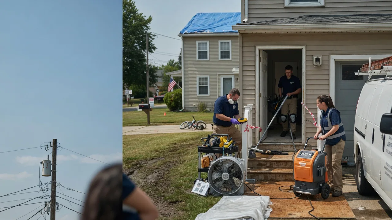 Water Damage Repair in Springlake, TX near me